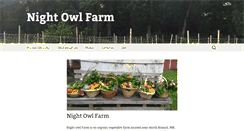 Desktop Screenshot of nightowlfarm.com